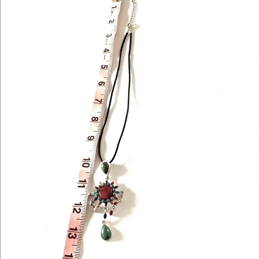 Western Bohemian‎ Jeweled Sunshine necklace choker